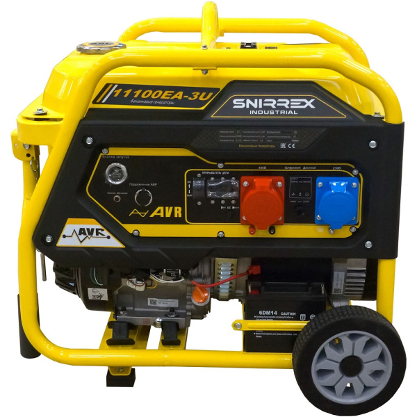 Генератор бензиновый SNIRREX 11100EA-3U (X17) в Екатеринбурге
