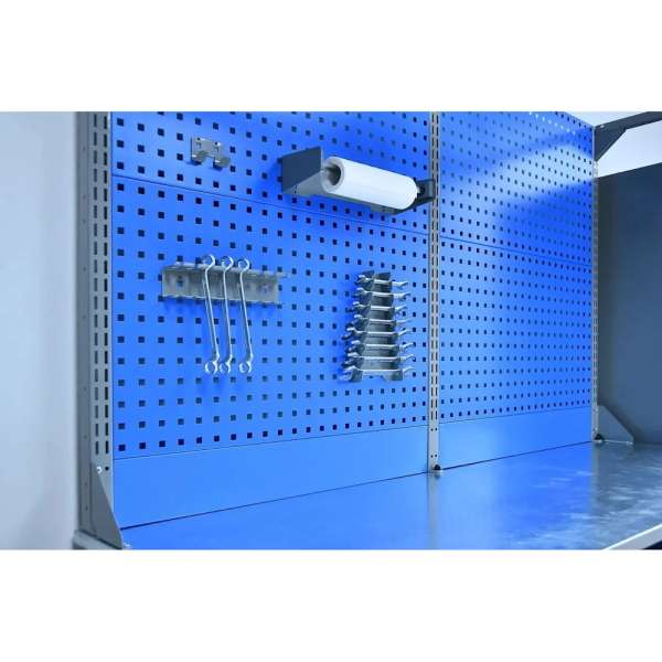 Верстак металлический с двумя тумбами c подсветкой ВЕРСТАКОФФ TNC 181.57.2-2F  125313 в Екатеринбурге