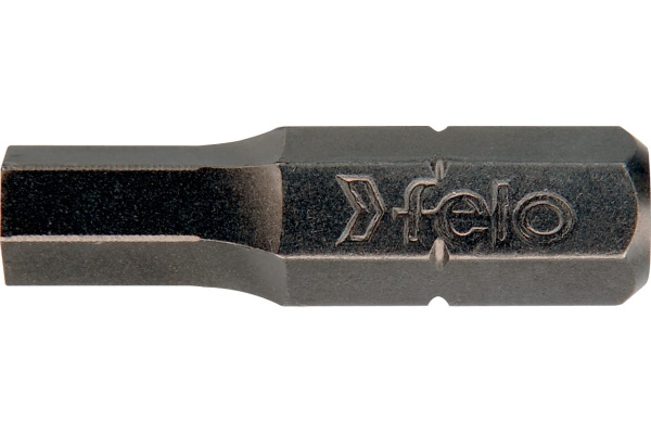 Бита Felo  шестигранная серия Industrial HEX 5,0X25, 2шт.  02450036