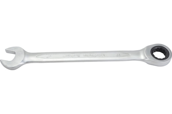 Ключ комбинированный с трещоткой HOEGERT 24мм.  HT1R024