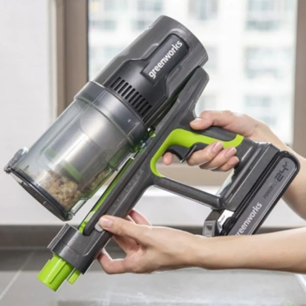 Пылесос вертикальный аккумуляторный Greenworks G24SVK4 4700607UB в Екатеринбурге