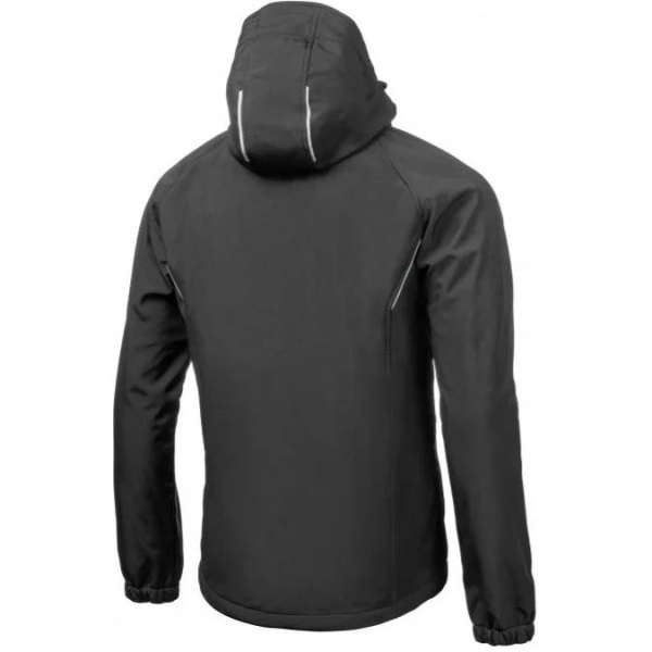Куртка HOEGERT DITTER SOFTSHELL с капюшоном черная M (50)  HT5K260-1-M в Екатеринбурге