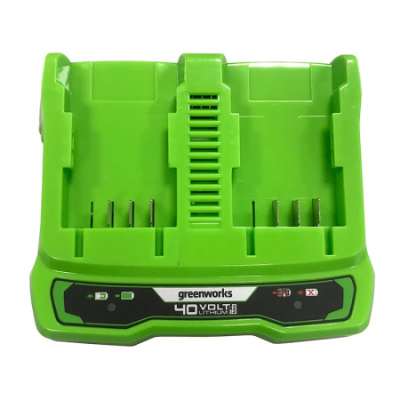 Зарядное устройство для 2-х аккумуляторов Greenworks G40С 2938907 в Екатеринбурге