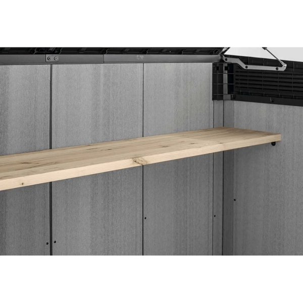 Шкаф уличный из ПВХ "Keter" Гранд 2020L серый 190,5x109,3x132,5см 64кг  17204255 в Екатеринбурге