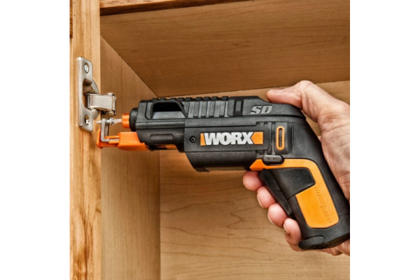 Аккумуляторная отвертка WORX SD Slide Driver + набор бит WX255 в Екатеринбурге