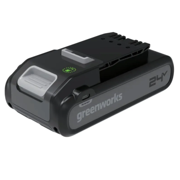 Аккумулятор Greenworks , 24V, 4Ач, с двумя USB-C разъемами 2940407