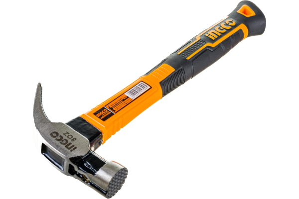 Молоток-гвоздодер INGCO INDUSTRIAL 220 гр  HCHD0086  в Екатеринбурге 