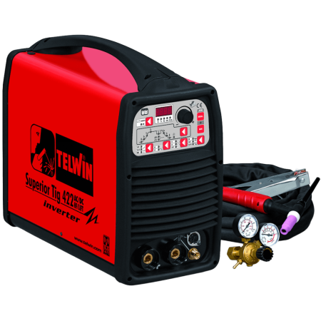 Аппарат аргонодуговой сварки SUPERIOR TIG 422 AC/DC-HF/LIFT + TIG ACC. Telwin в Екатеринбурге