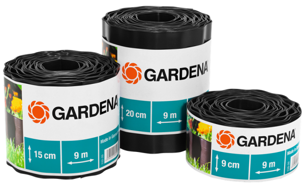 Бордюр черный "GARDENA" 20см 00534-20.000.00 в Екатеринбурге 
