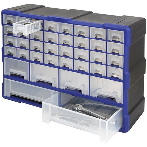 Органайзер пластиковый WORKPRO 38 ящичков WP283009 в Екатеринбурге