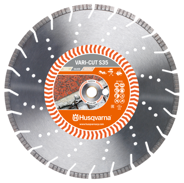 Диск алмазный "HUSQVARNA" VARI-CUT S35-400-25.4/20.0  5879059-01