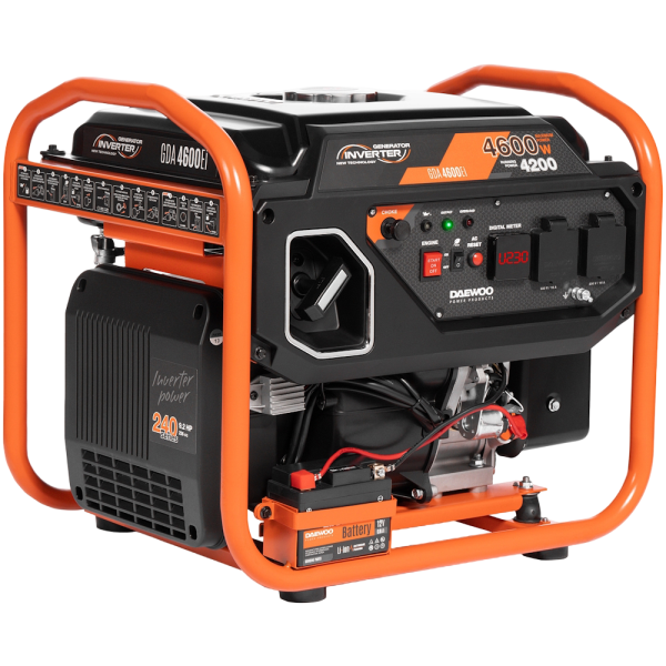 Генератор бензиновый инверторный DAEWOO GDA 4600Ei