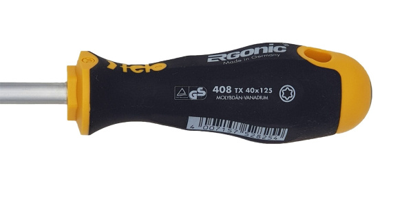 Отвертка Ergonic Felo Torx 40х125 40840440 в Екатеринбурге 