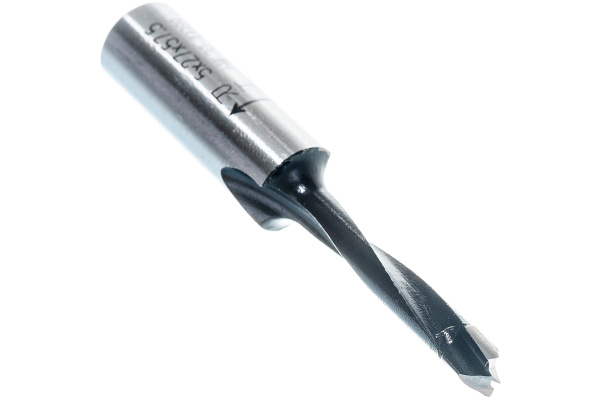 Сверло CMT HW для присадочного станка 5x27x57,5 Z=2+2 S=10x27 RH CMT 310.050.11