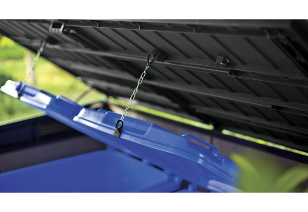 Шкаф уличный из ПВХ "Keter" Гранд 2020L серый 190,5x109,3x132,5см 64кг  17204255 в Екатеринбурге