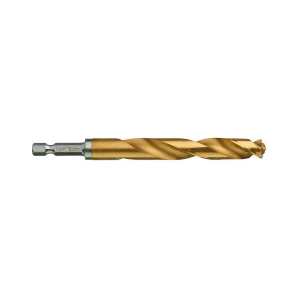Сверло по металлу Milwaukee RedHEX HSS-G TiN 12мм (1шт)