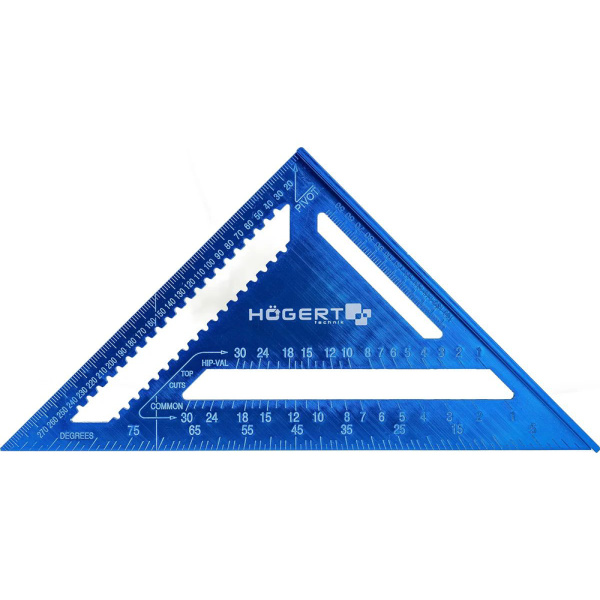 Угольник разметочный HOEGERT TECHNIK алюминиевый, 300 мм HT4M214 в Екатеринбурге 