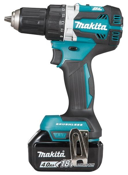 Аккумуляторная безударная дрель-шуруповёрт, бесщеточная Makita DDF484RME