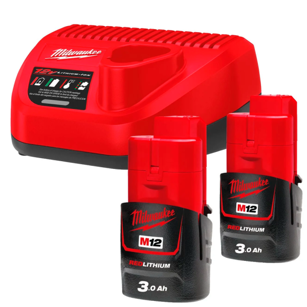 Энергокомплект Milwaukee M12 NRG-302 4933451902