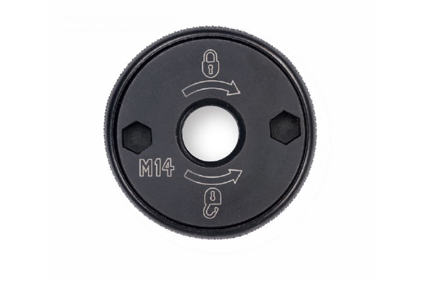 Быстрозажимная гайка DeWalt для УШМ 115-150мм М14 DT3559-QZ в Екатеринбурге