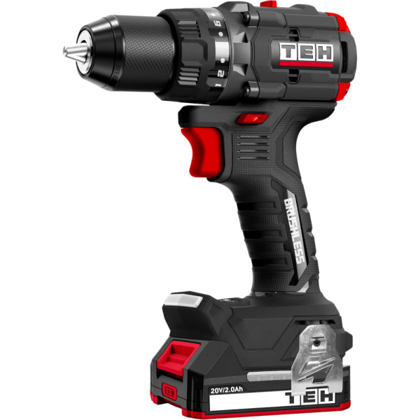 Аккумуляторная дрель TEH TDBL1020-2B