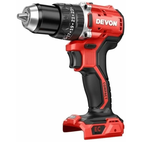Аккумуляторная дрель шуруповёрт DEVON 5203-Li-20