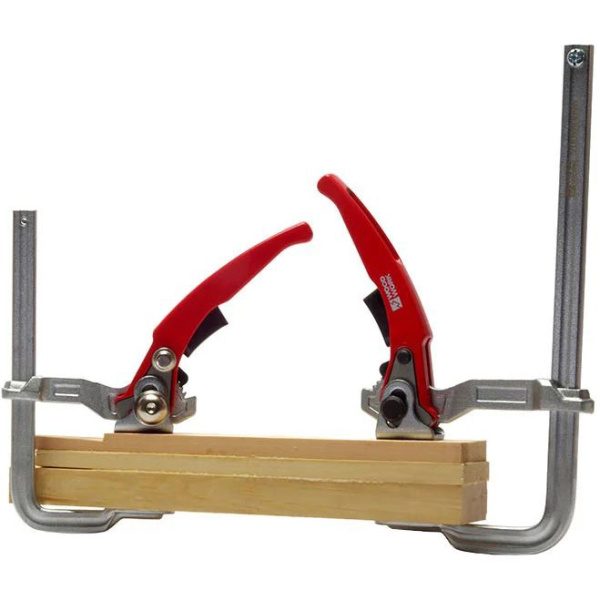 Струбцина кованая WOODWORK F-тип 160х80мм c винтовой рукояткой HFC-1680 в Екатеринбурге 