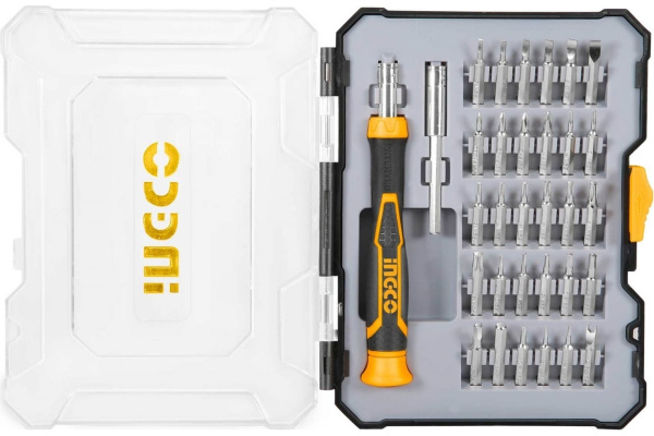 Набор бит с держателем INGCO 32 предмета HKSDB0348 в Екатеринбурге 
