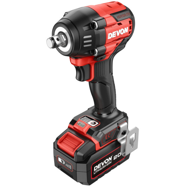 Аккумуляторный гайковерт DEVON 5765-Li-20