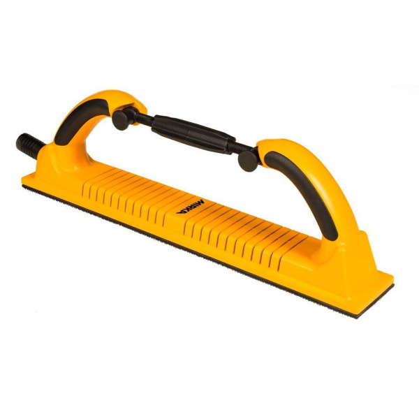 Ручной гибкий шлифовальный блок 70х400 53 отв., жёлтый в Екатеринбурге 