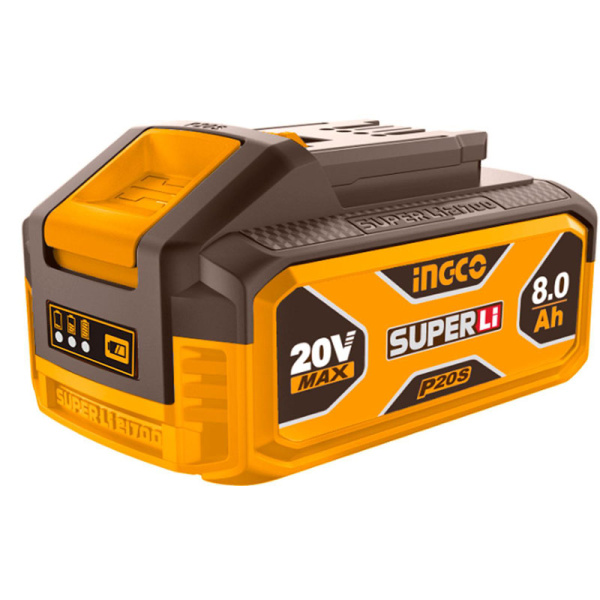 Аккумуляторная батарея INGCO 20 В  Li-ion 8.0 Ач  FBLI2108