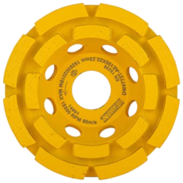 Чашка алмазная DeWalt двойная 100хM14мм DW4772T-AE в Екатеринбурге