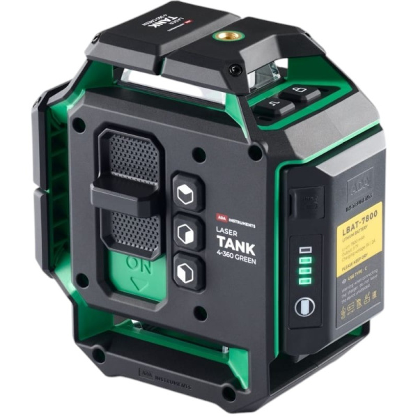 Нивелир лазерный ADA Laser TANK 4-360 Green Basic Edition 2H/2V до 40/70м.  А00631 в Екатеринбурге