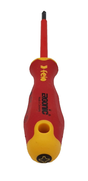 Отвертка диэлектрическая Felo Ergonic  крестовая PH 1X80 41410290 в Екатеринбурге 