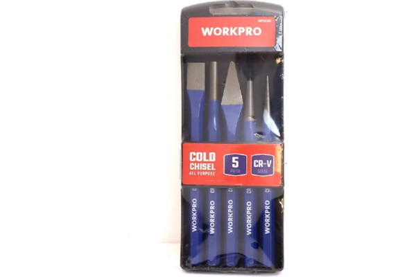 Набор зубил и кернеров WORKPRO 5шт.  WP201303 в Екатеринбурге 