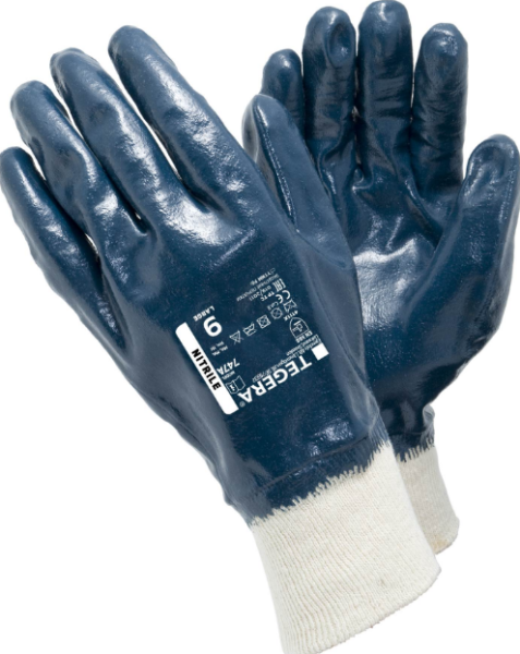 Перчатки покрытые нитрилом TEGERA 747A-11