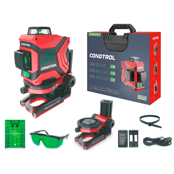 Нивелир лазерный CONDTROL GFX360-3 Kit  1-2-404 в Екатеринбурге