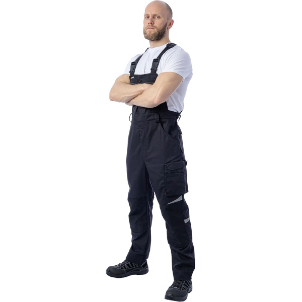 Полукомбинезон Brodeks KS402 черный (XL) КА-00004150-XL в Екатеринбурге