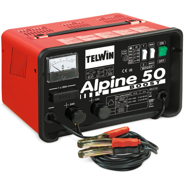 Зарядное устройство  ALPINE 50 BOOST 12-24V Telwin в Екатеринбурге