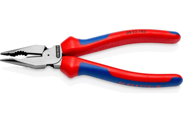 Пассатижи KNIPEX комбинированные удлиненные 185мм.  KN-0822185 в Екатеринбурге 