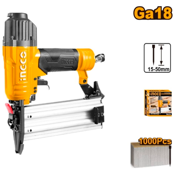 Пневматический нейлер для гвоздей INGCO ABN15501 в Екатеринбурге