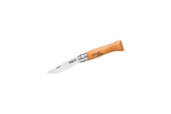 Нож OPINEL 07 VRN клинок 8см, углеродистая сталь, бук 113070 в Екатеринбурге 