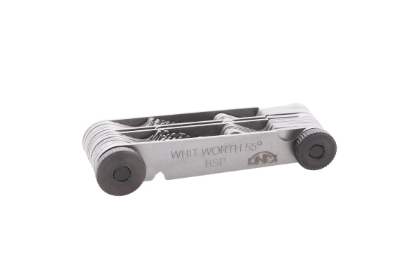 Набор резьбомеров метрических, дюймовых Kinex 58шт. 1148 в Екатеринбурге 