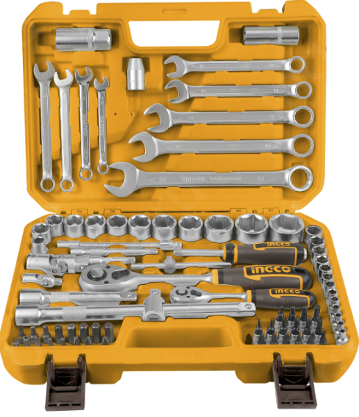 Набор ручного инструмента  INGCO HKTS42802 INDUSTRIAL в Екатеринбурге 