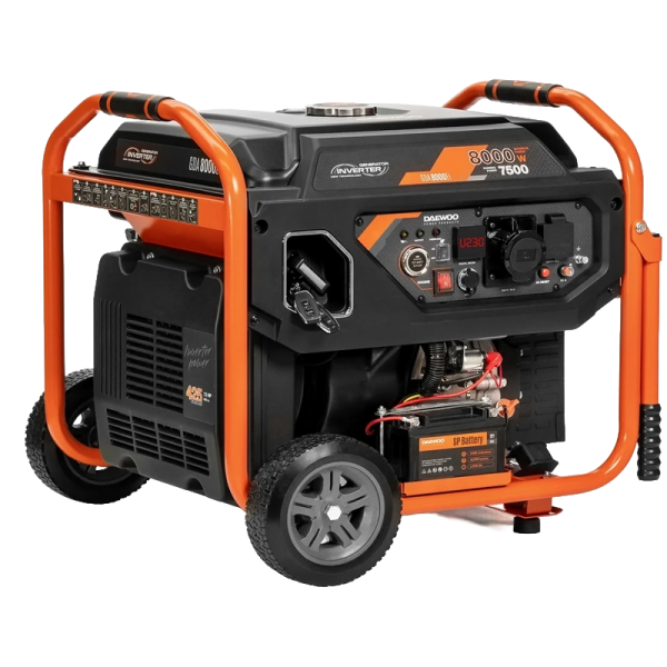 Генератор бензиновый инверторный DAEWOO GDA 8000Ei  в Екатеринбурге