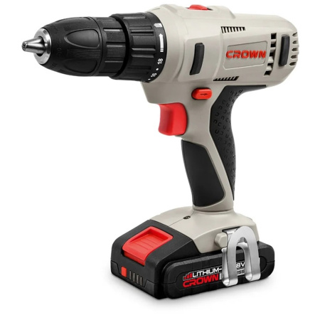 Аккумуляторная дрель-шуруповерт CROWN CT21056L-2 BMC в Екатеринбурге