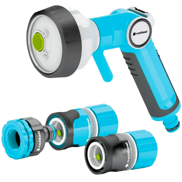 Комплект CELLFAST ERGO с многофункциональным пистолетным оросителем 53-535 в Екатеринбурге