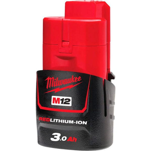 Аккумулятор Milwaukee M12 B3 (3Ач, Li-ion) 4932451388