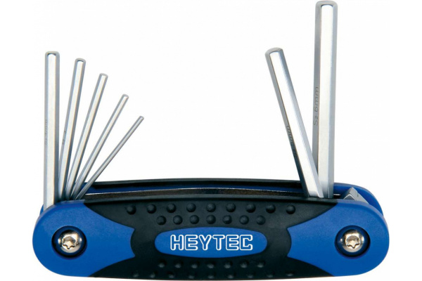 Набор ключей HEYTEC под внутренний шестигранник, в ключнице HE-50813406280