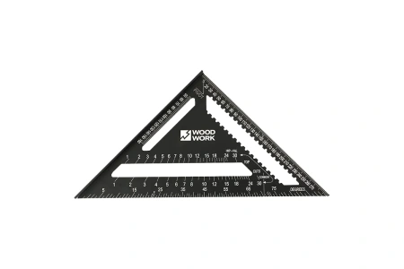 Угольник плотницкий  Woodwork  300мм алюминиевый метрический CTR-300 в Екатеринбурге 